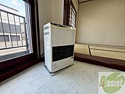灯油暖房です。札幌の寒い冬もこれで大丈夫！