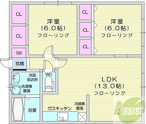 モデラコート_間取り_0