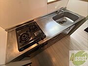 調理スペースも広々しておりお料理しやすそうです！
