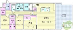 札幌市中央区北八条西20丁目マンション 3LDKの間取図画像