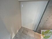 こちらは冷蔵庫置場です！スペースがしっかり確保されてます！