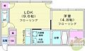 GRACIAS環状通3階5.3万円