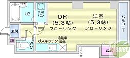 メゾン光星 1DKの間取図画像