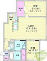 ラグランジュ東札幌3階10.8万円