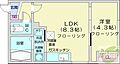 ラフィーネ円山公園・華4階5.5万円