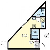 パークテラス大森 301 ｜ 東京都大田区南馬込３丁目27-6（賃貸アパート1R・3階・18.05㎡） その2