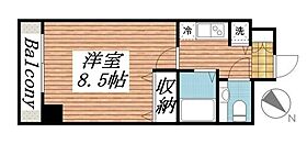 ロリエタワー川崎 408 ｜ 神奈川県川崎市川崎区東田町10-22（賃貸マンション1K・4階・26.63㎡） その2