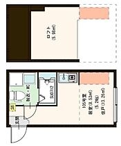 ハーモニーテラス萩中 205 ｜ 東京都大田区萩中２丁目2-6（賃貸アパート1R・2階・13.26㎡） その2