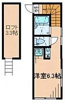 バーミープレイス蒲田II 203 ｜ 東京都大田区南蒲田１丁目12-1（賃貸アパート1R・2階・16.39㎡） その2