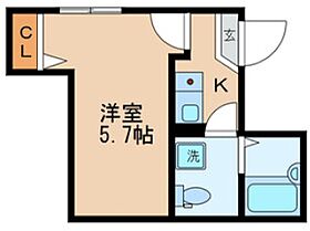 リッシェル平和島 302 ｜ 東京都大田区大森東２丁目26-7（賃貸アパート1K・3階・17.34㎡） その2