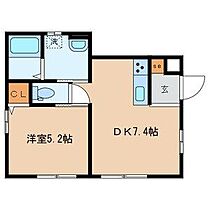 エスポワール羽田 101 ｜ 東京都大田区羽田４丁目21-7（賃貸アパート1LDK・1階・31.30㎡） その2