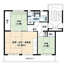 5階 / 2LDK / 54.37㎡