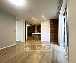 京阪本線 七条駅 徒歩10分の賃貸マンション 1階2LDKのリビング/ダイニング