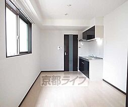 京都市営烏丸線 五条駅 徒歩6分の賃貸マンション 4階1LDKのリビング/ダイニング