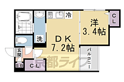 間取図画像 1DK
