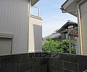 バルコニーからの風景です