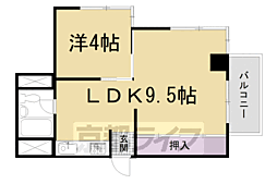 EPOCH岡崎 1LDKの間取図画像