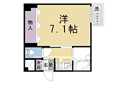 TAISEI都 1Kの間取図画像