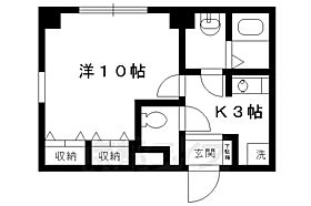 京都府京都市中京区梅忠町（賃貸マンション1K・11階・33.97㎡） その2