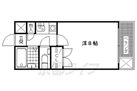 京都府長岡京市開田3丁目（賃貸マンション1K・2階・22.17㎡） その2