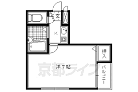 京都府京都市上京区畠山町（賃貸マンション1K・3階・19.50㎡） その2