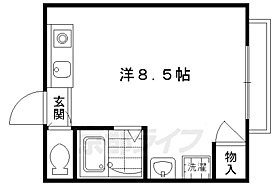 ラウンドシティワン 202 ｜ 京都府京都市中京区西ノ京上合町（賃貸マンション1R・2階・18.00㎡） その2