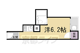 アドニス 206 ｜ 京都府京都市左京区下鴨西高木町（賃貸マンション1K・2階・18.00㎡） その2