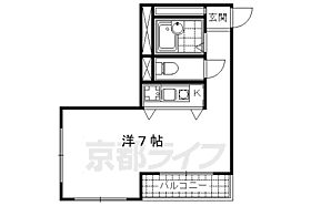 クリーンリビング四条大宮 1002 ｜ 京都府京都市下京区立中町（賃貸マンション1R・10階・21.72㎡） その2