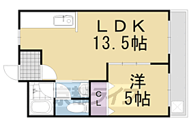 京都府長岡京市友岡1丁目（賃貸マンション1LDK・1階・39.96㎡） その2