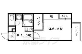 レオパレス西賀茂 201 ｜ 京都府京都市北区大宮中総門口町（賃貸アパート1K・2階・20.28㎡） その2