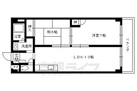 京都府長岡京市勝竜寺（賃貸マンション2LDK・2階・55.08㎡） その2