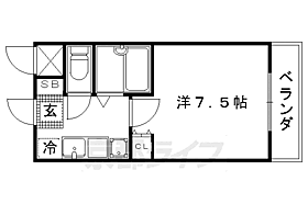 グランソフィア A214 ｜ 京都府京都市北区上賀茂中ノ坂町（賃貸マンション1K・2階・21.09㎡） その2