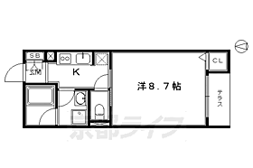 京都府京都市東山区竹村町（賃貸マンション1K・1階・29.25㎡） その2