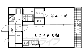 京都府長岡京市奥海印寺竹ノ下（賃貸マンション1LDK・1階・35.19㎡） その2