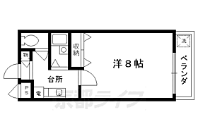 アクティ堀川 806 ｜ 京都府京都市上京区飛鳥井町（賃貸マンション1K・8階・21.25㎡） その2