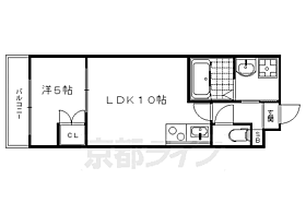 サクシード宝ヶ池 403 ｜ 京都府京都市左京区上高野西氷室町（賃貸マンション1LDK・4階・33.33㎡） その2