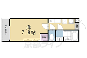 京都府京都市東山区本町9丁目（賃貸アパート1K・3階・22.27㎡） その2