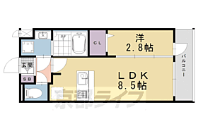 京都府京都市南区東九条北松ノ木町（賃貸マンション1LDK・3階・28.88㎡） その2