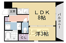 ひょうたんや 201 ｜ 京都府京都市左京区一乗寺北大丸町（賃貸マンション1LDK・2階・28.27㎡） その2