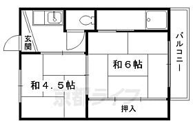 京都府長岡京市粟生畑ケ田（賃貸マンション2K・4階・29.00㎡） その2