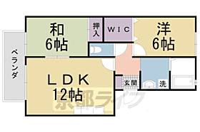 京都府長岡京市下海印寺横山（賃貸アパート2LDK・2階・57.00㎡） その2