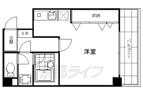 京都府京都市中京区橘柳町（賃貸マンション1K・6階・27.86㎡） その2