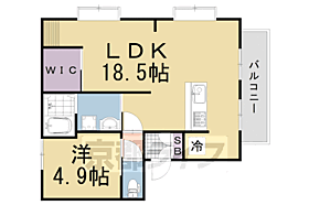 京都府長岡京市調子1丁目（賃貸アパート1LDK・2階・50.00㎡） その2