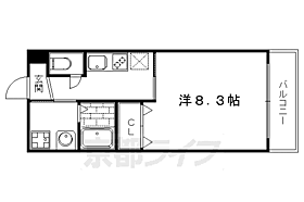 Ｗｅｓｔ　Ｃｏｕｒｔ　北白川 303 ｜ 京都府京都市左京区北白川東久保田町（賃貸マンション1K・3階・25.80㎡） その2