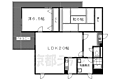 ヴィラ惣門3階16.5万円