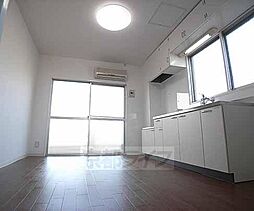 北白川松園 3-A 3階3DKのリビング/ダイニング