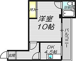 間取図画像 1DK