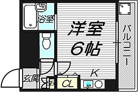 大阪府大阪市阿倍野区阿倍野筋３丁目（賃貸マンション1R・4階・18.48㎡） その2