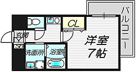 大阪府豊中市岡町（賃貸マンション1K・4階・23.60㎡） その2