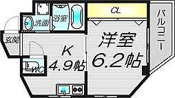 間取図画像 1K